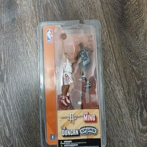 NBA Action Figures - Yao Ming & Tim Duncan